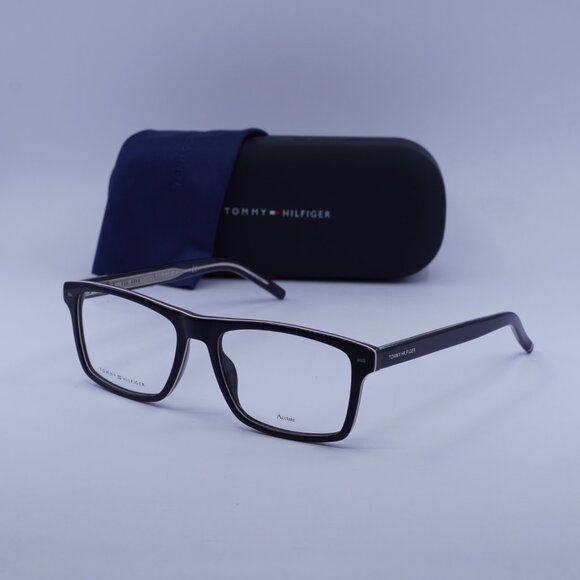 Tommy Hilfiger TH 1770 0PJP 00 Rectangle Eyeglasses – Blue 55mm - Picture 5 of 11